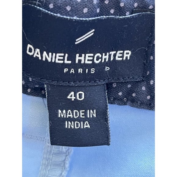 NEW Daniel Hechter Men's Shorts Size 40 Light Blue Lyocell 9” Chino Flat Front - Picture 5 of 6